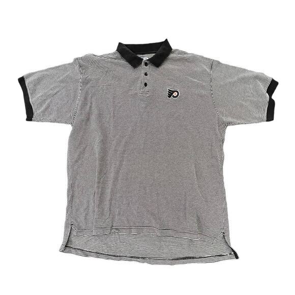 90's Philadelphia Flyers NHL Polo Shirt Golf Preppy Size XL - Picture 1 of 4